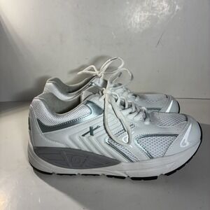 Xelero Steadfast Women's White/Coral Size 9.5 Sneaker Shoe